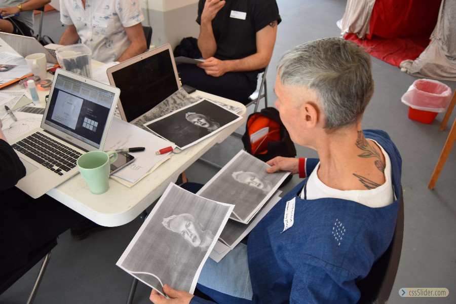 xenoblood Xenzine workshop at ace open with sister gallery