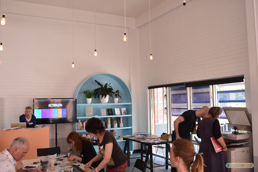 xenoblood Xenzine workshop at ace open with sister gallery