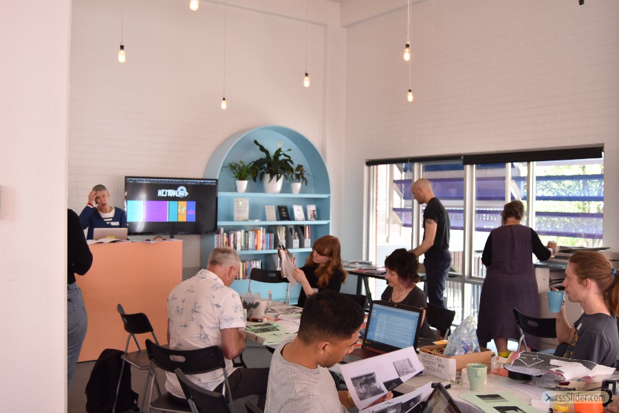 xenoblood Xenzine workshop at ace open with sister gallery