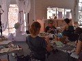 xenoblood Xenzine workshop at ace open with sister gallery