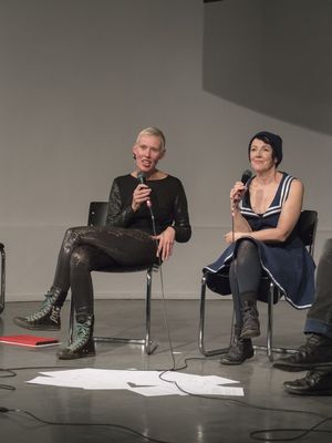Hexing the Alien — V Barratt and F da Rimini, artist talk, Disruption Network Lab, Berlin, 2015