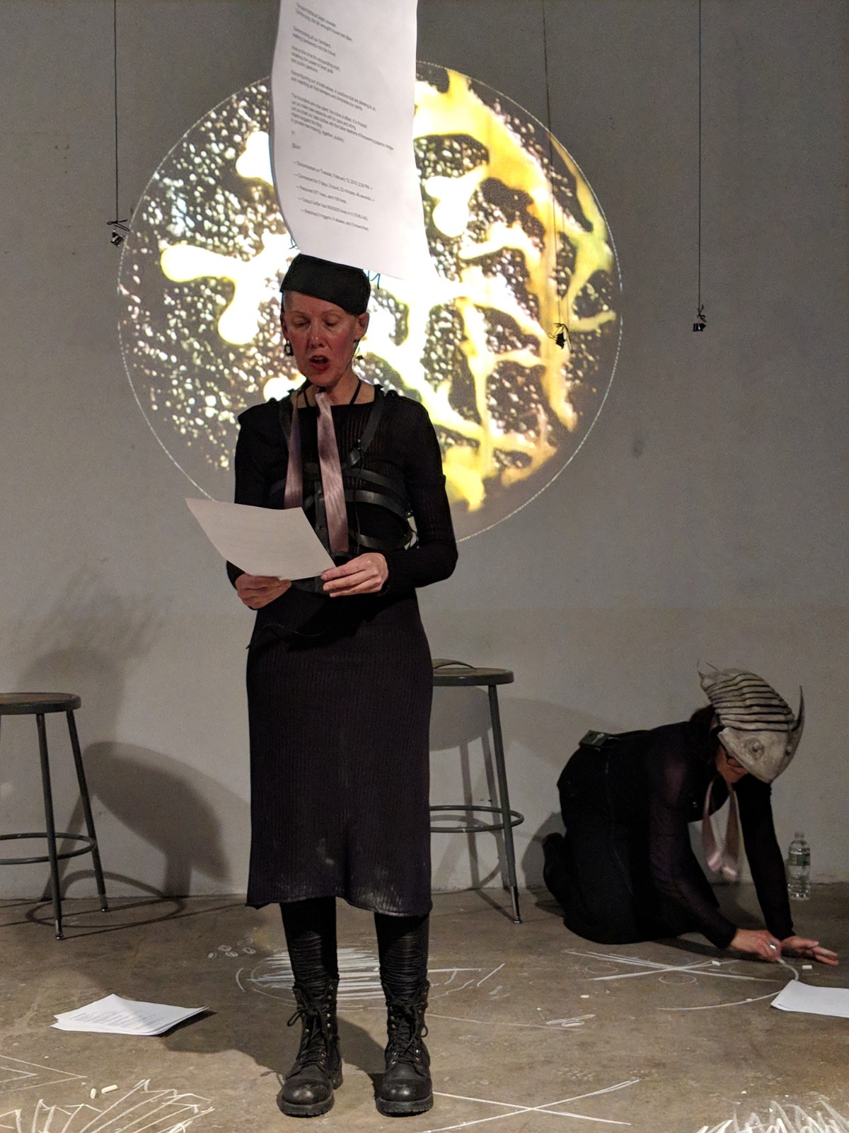 This Platform Life — V Barratt and Petra performing, Refresh Art Tech, 2019